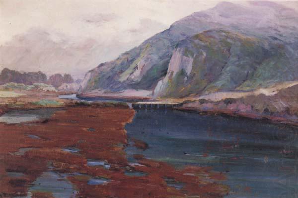 Jean Mannheim Aliso Canyon and Bridge at Coast Highway,n.d. china oil painting image